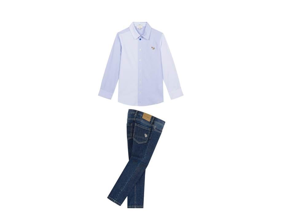 Сорочка у дрібну смужку Classic Fit