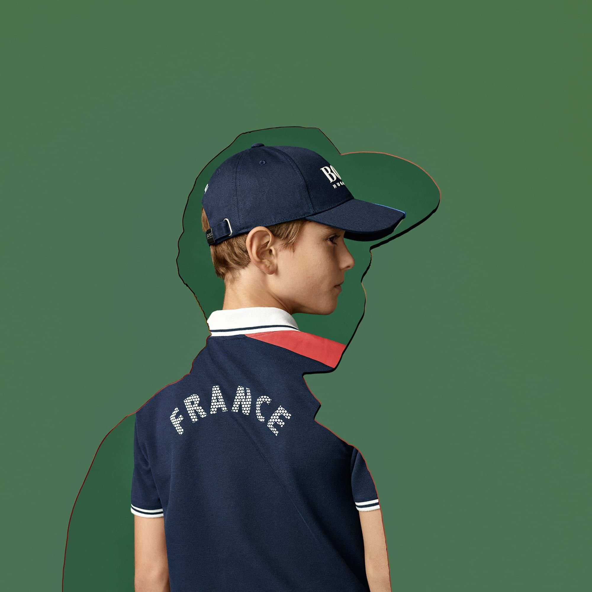 Футболка Поло HUGO BOSS - EUROPA CUP - FRANCE